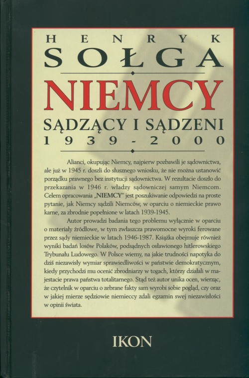 Image of Niemcy sądzący i sądzeni 1939- 2000