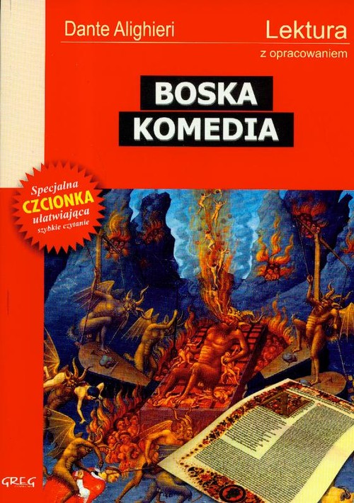 Image of Boska Komedia Lektura z opracowaniem