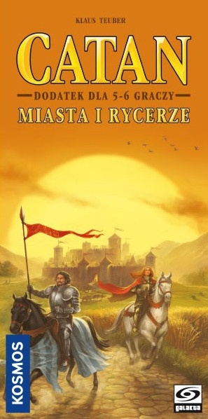Image of Catan - Miasta i Rycerze dodatek do gry dla 5-6 graczy