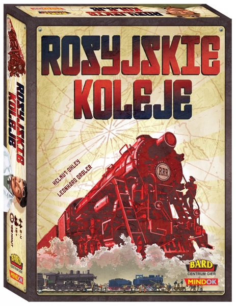 Image of Rosyjskie koleje - gra planszowa