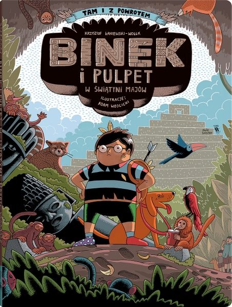 Image of Binek i Pulpet w świątyni Majów