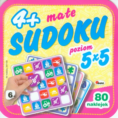 Image of Małe sudoku 6- poziom 5 x 5