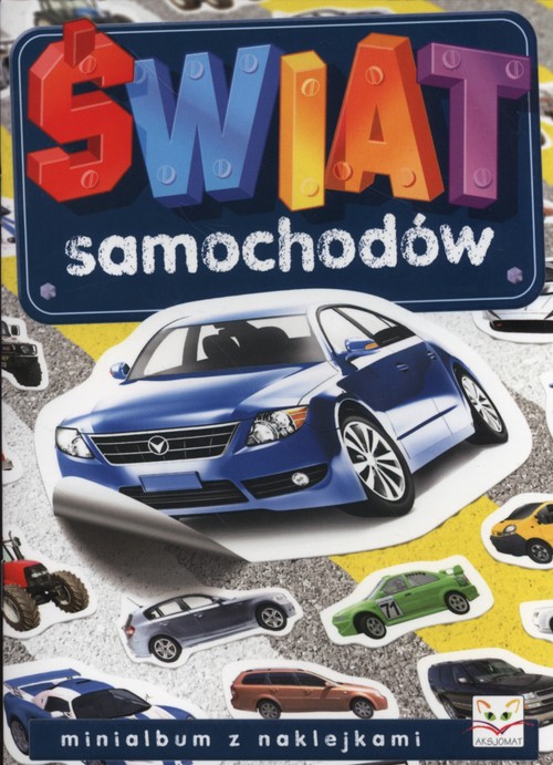 Image of Świat samochodów. Mini album z naklejkami