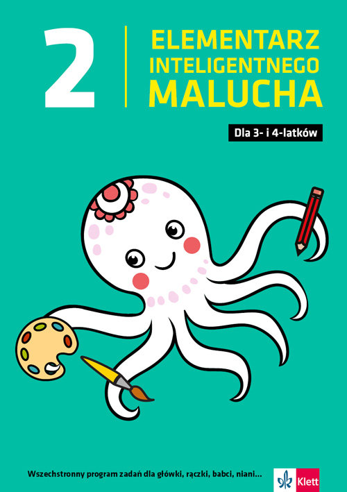 Image of Elementarz inteligentnego malucha 3-4 lata cz.2