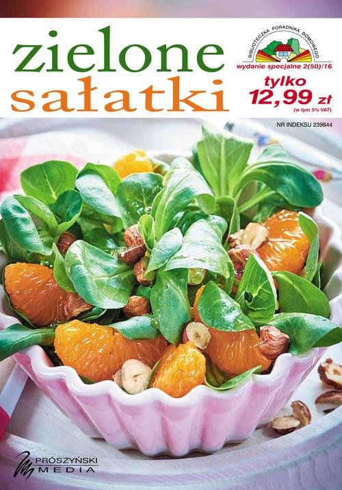 Image of Zielone sałatki. Biblioteczka Poradnika Domowego