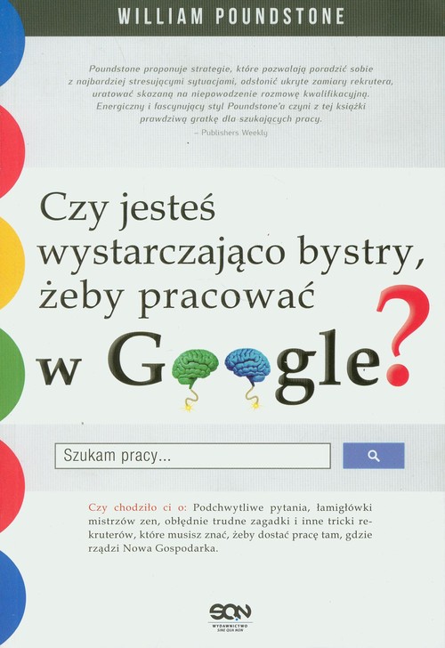 Image of Czy jesteś wystarczająco bystry, żeby pracować w Google?