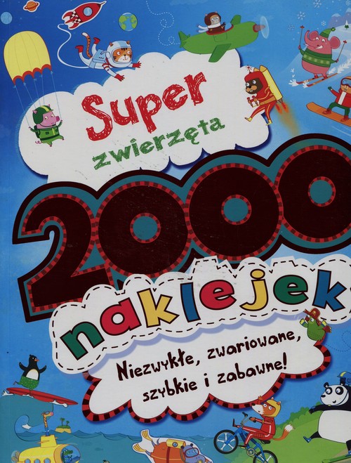 Image of Super zwierzęta 2000 naklejek