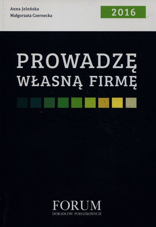 Image of Prowadzę własną firmę 2016