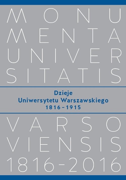 Image of Dzieje Uniwersytetu Warszawskiego 1816-1915