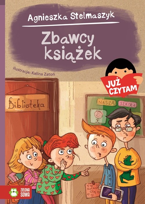 Image of Zbawcy książek Już czytam!