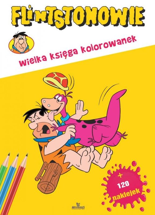 Image of Flintstonowie Wielka księga kolorowanek