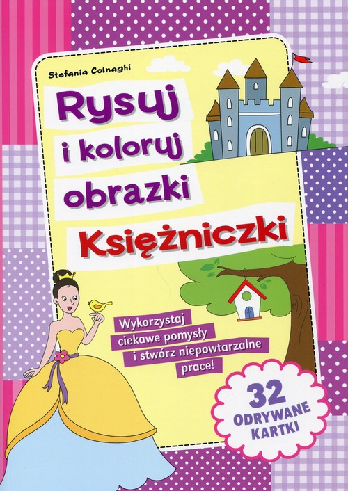 Image of Rysuj i koloruj obrazki Księżniczki
