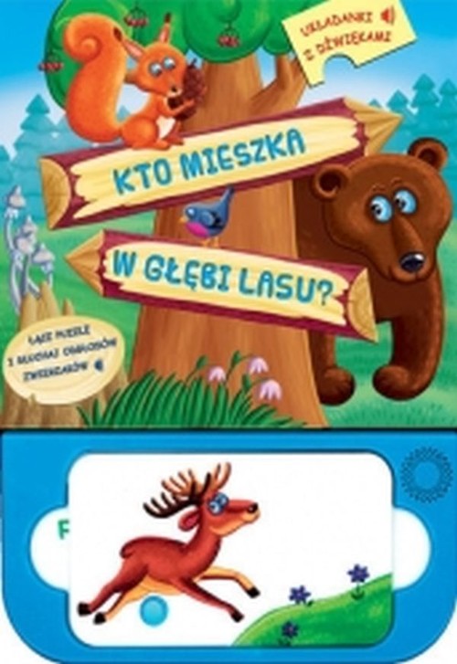 Image of Kto mieszka w głębi lasu? Układanki z dźwiękami