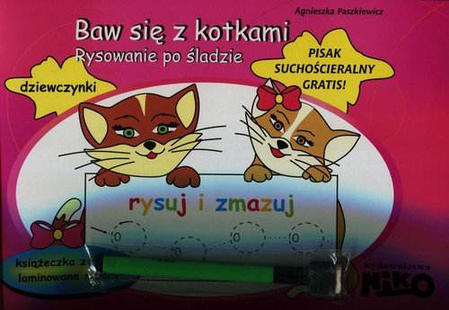 Image of Baw się z kotkami Rysowanie po śladzie