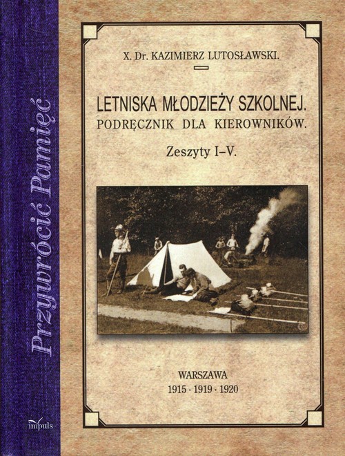 Image of Letniska młodzieży szkolnej Podręcznik dla kierowników Zeszyty 1-5