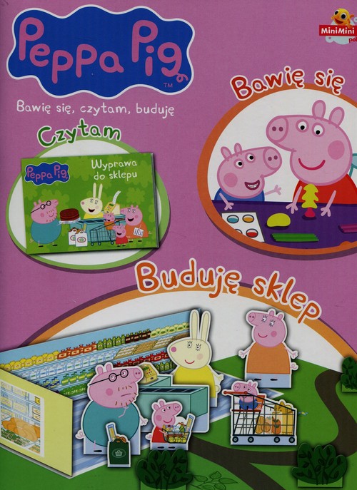 Image of Peppa Pig Bawię się czytam buduję nr 3 Buduję sklep