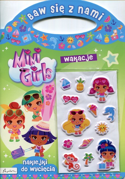 Image of Baw się z nami Mini Girls Wakacje Naklejki