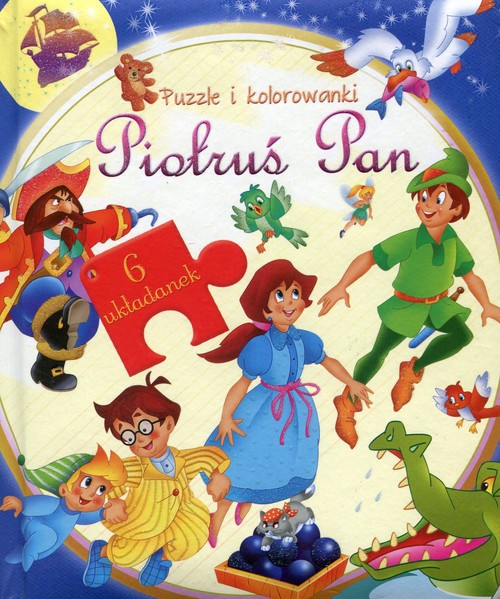 Image of Piotruś Pan Puzzle i kolorowanki
