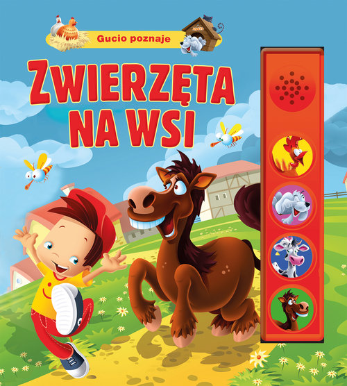 Image of Gucio poznaje zwierzęta na wsi