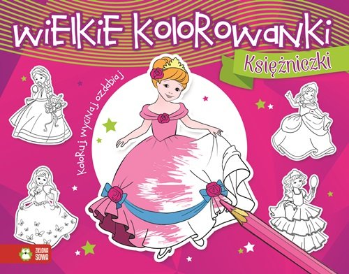Image of Wielkie kolorowanki Księżniczki