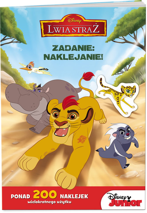 Image of Lwia straż. Zadanie: naklejanie!
