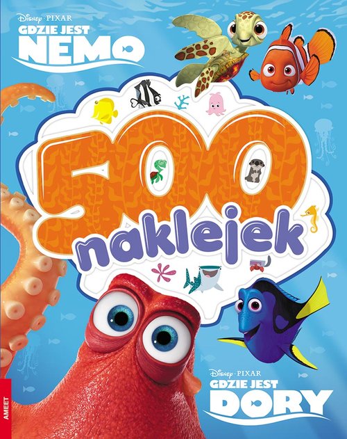 Image of Gdzie jest Nemo Gdzie jest Dory 500 naklejek FBS-10