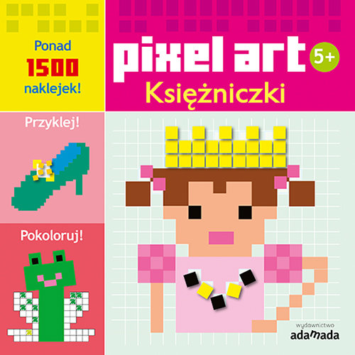 Image of Pixel art Księżniczki