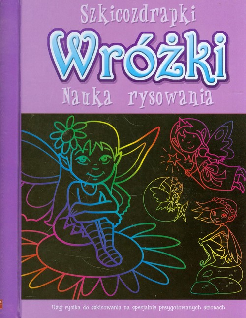 Image of Szkicozdrapki Wróżki Nauka rysowania