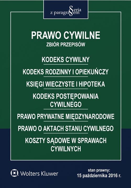 Image of Prawo cywilne Zbiór przepisów