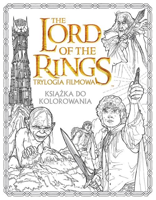 Image of The Lord of the Rings Trylogia filmowa Książka do kolorowania