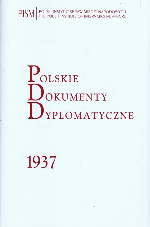 Image of Polskie Dokumenty Dyplomatyczne 1937