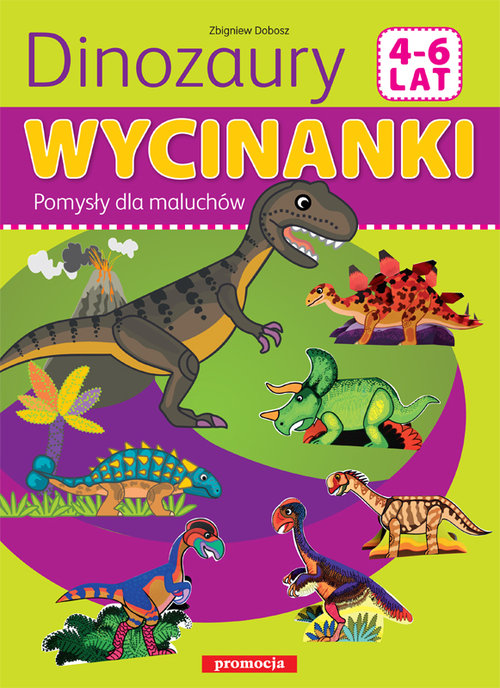 Image of Wycinanki - Dinozaury Pomysły dla maluchów