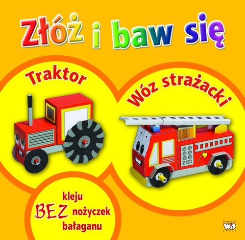 Image of Złóż i baw się: Traktor, wóz strażacki