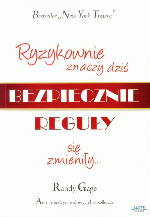 Image of Ryzykownie znaczy dziś bezpiecznie Reguły się zmieniły...