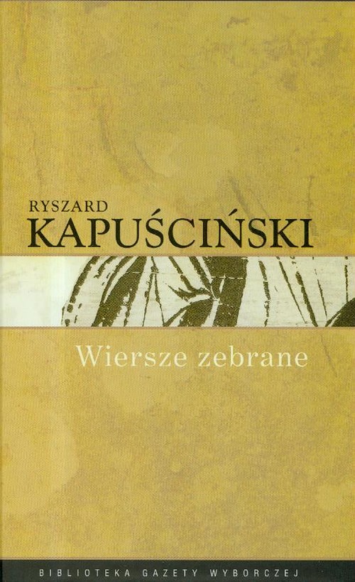 Image of Wiersze zebrane Kapuściński
