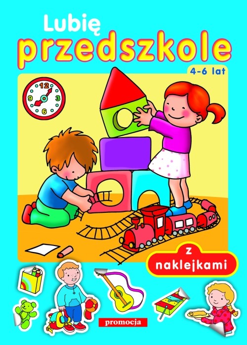 Image of Lubię przedszkole 4-6 lat z naklejkami