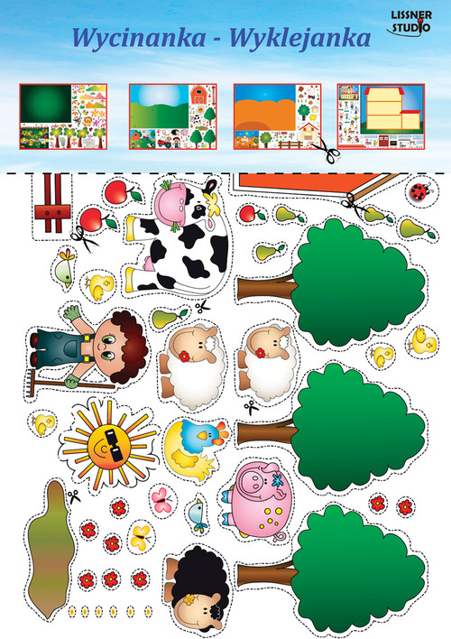 Image of Wycinanka Wyklejanka