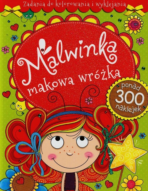 Image of Malwinka makowa wróżka Zadania do kolorowania i wyklejania