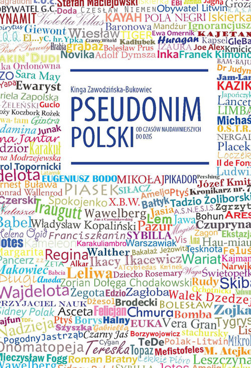 Image of Pseudonim polski od czasów najdawniejszych do dziś