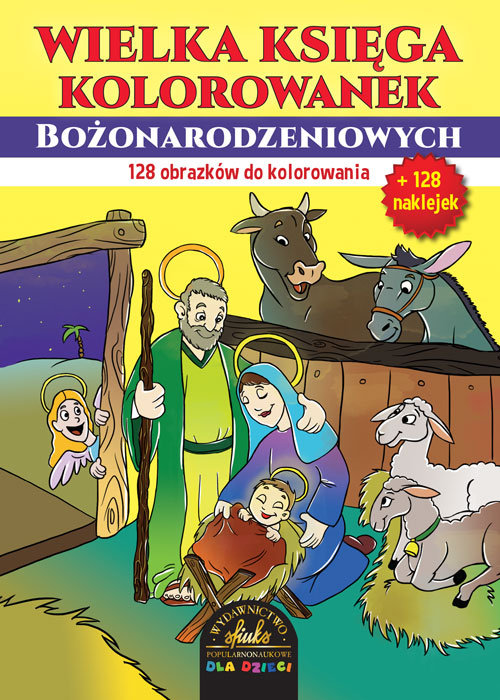 Image of Wielka księga kolorowanek bożonarodzeniowych