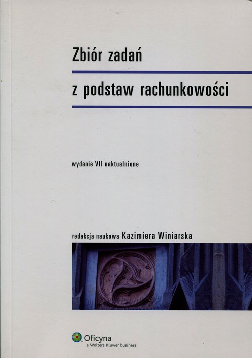 Image of Zbiór zadań z podstaw rachunkowości