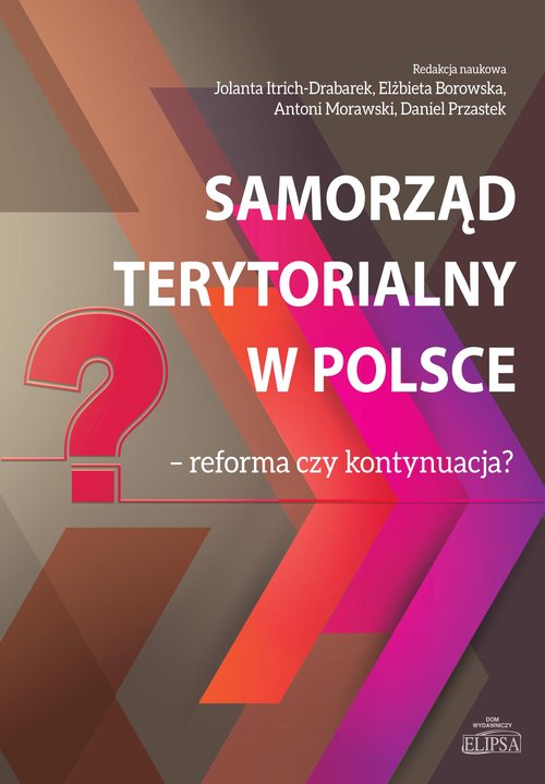 Image of Samorząd terytorialny w Polsce reforma czy kontynuacja?