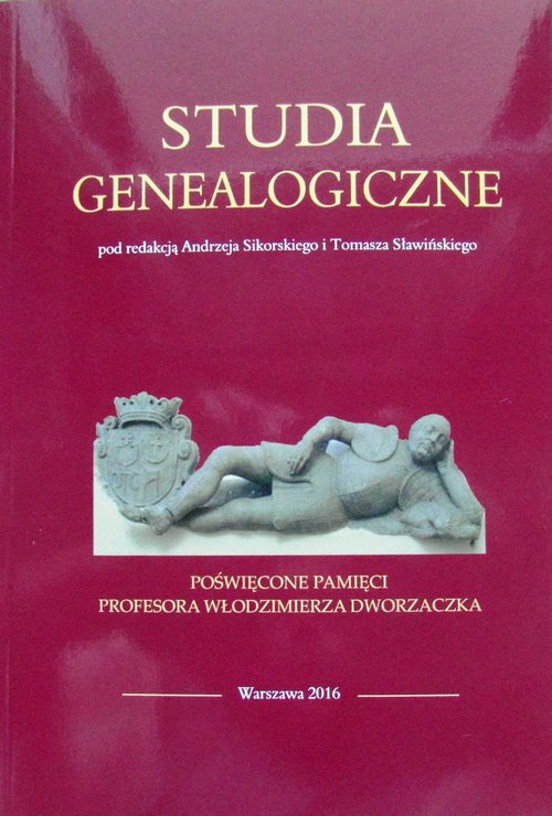 Image of Studia genealogiczne poświęcone pamięci Profesora Włodzimierza Dworzaczka