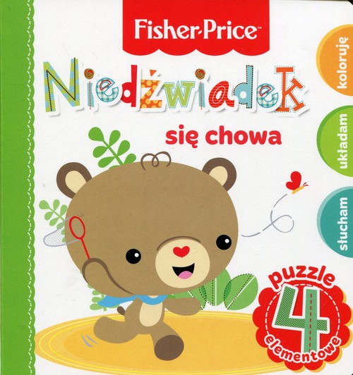 Image of Fisher Price Puzzle Niedźwiadek się chowa