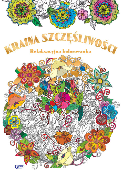 Image of Kraina szczęśliwości relaksacyjna kolorowanka