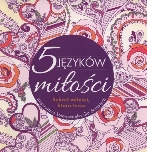 Image of Pięć języków miłości kolorowanka dla dorosłych