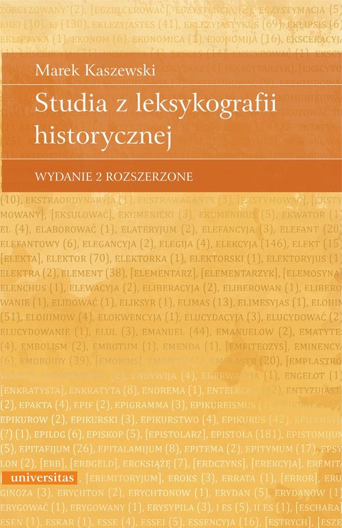 Image of Studia z leksykografii historycznej