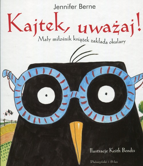 Image of Kajtek uważaj Mały miłośnik książek zakłada okulary
