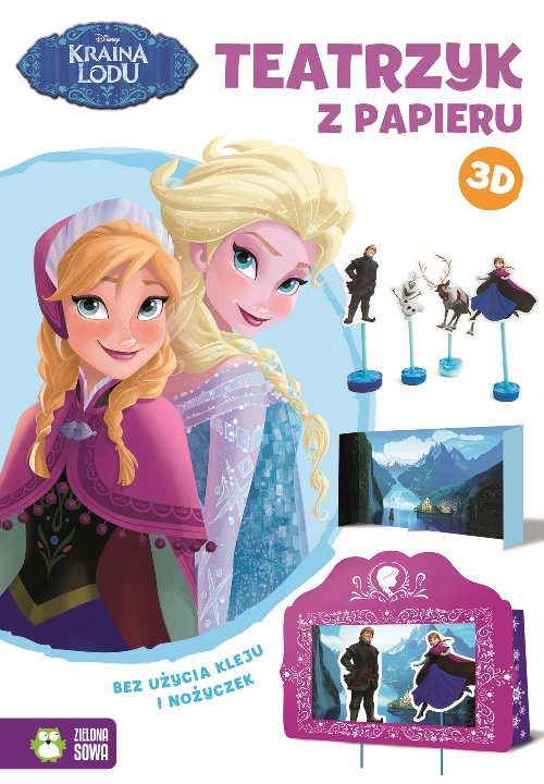 Image of Teatrzyk z papieru 3D Kraina Lodu