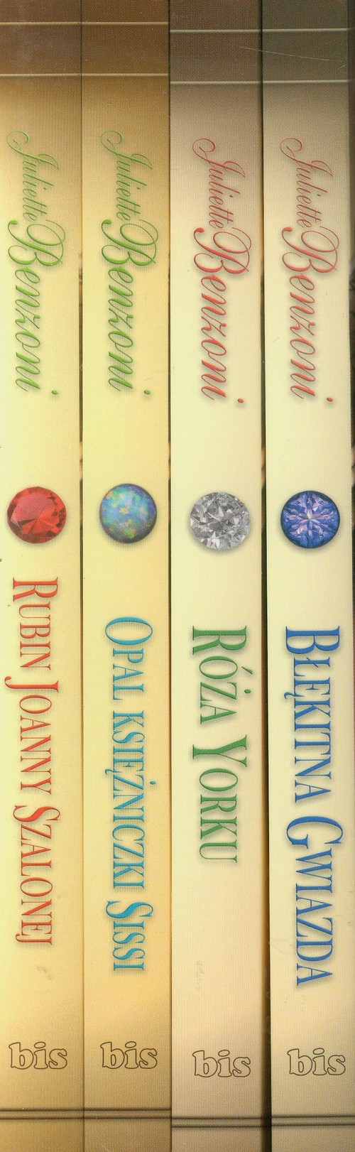 Image of Błękitna gwiazda / Róża Yorku / Opal księżniczki Sissi / Rubin Joanny Szalonej Pakiet